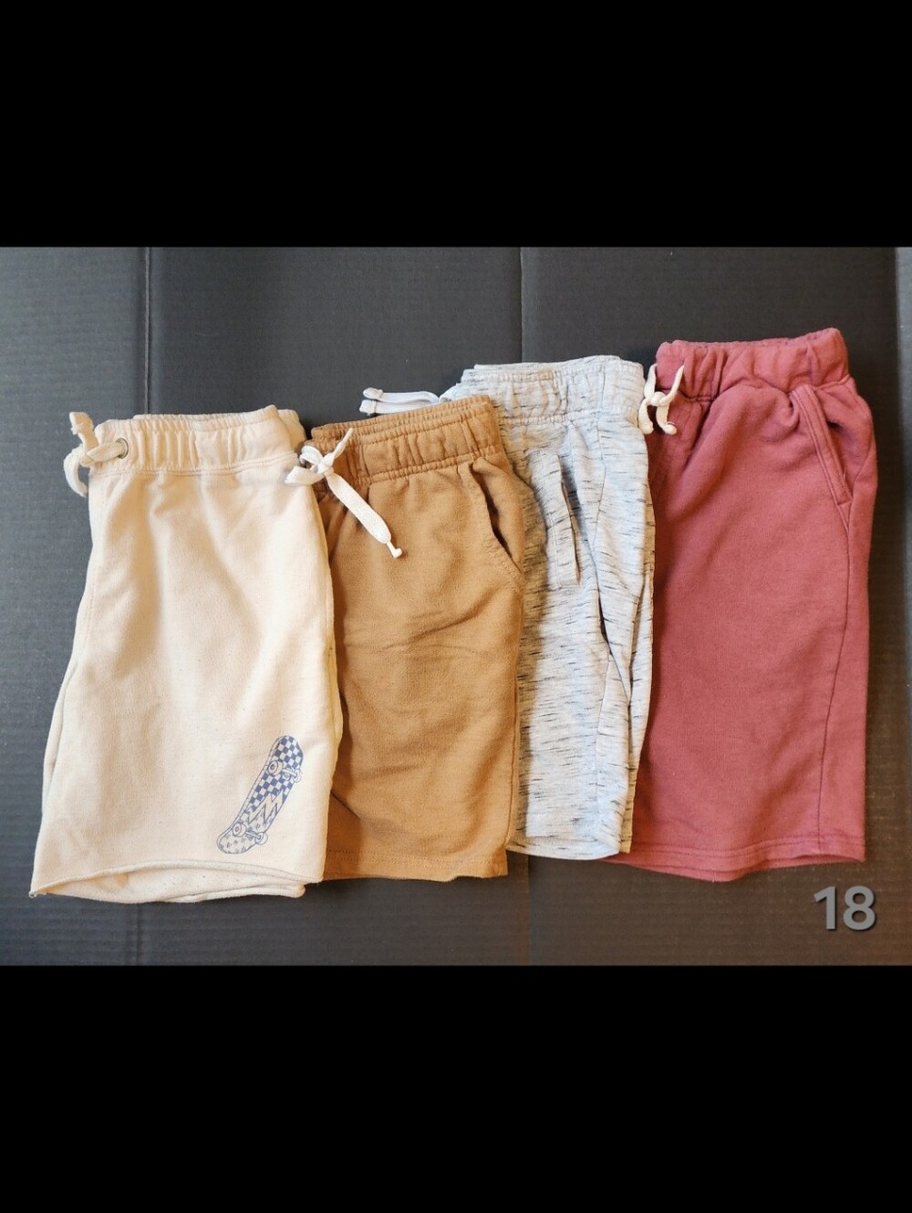 Boys Knit Shorts Lot of 4 (Size 10-12)